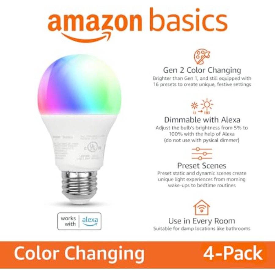 Ampoule LED intelligente A19,  - Smart Bulb avis et prix