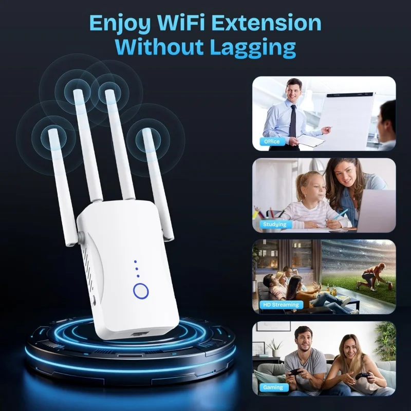 Répéteur WiFi double bande 120 - Smart Home Network avis et prix