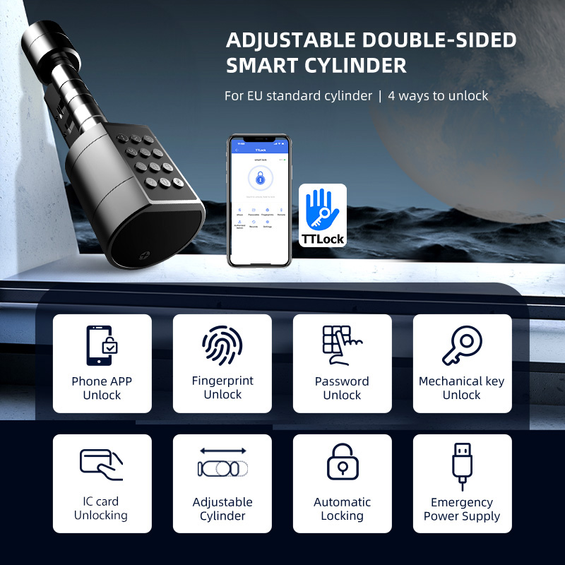 Serrure de porte cylindrique i - Smart Home Network avis et prix