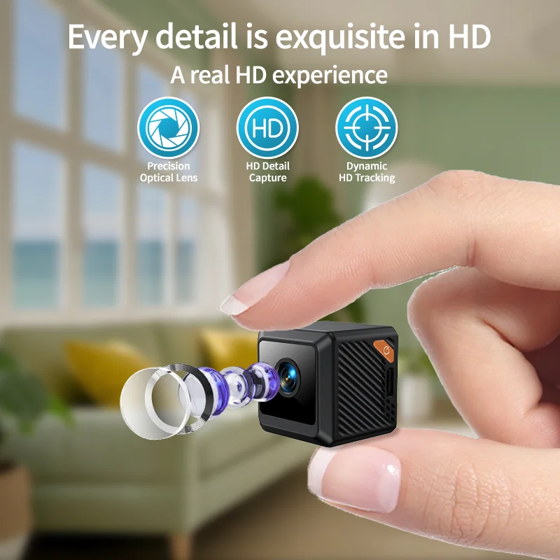 W02 1080P mini protection de s - Smart Home Cctv Camera avis et prix