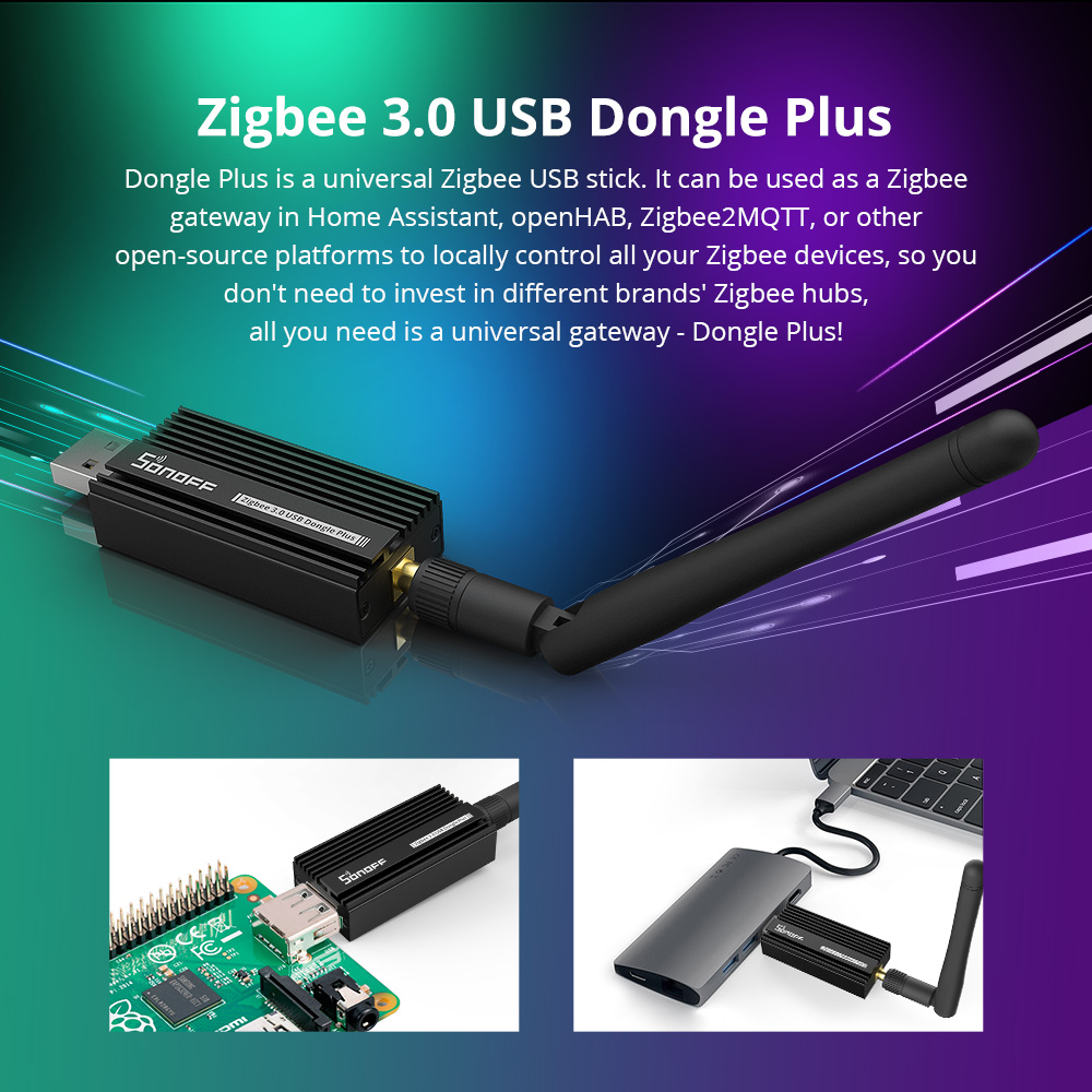 SONOFF Zigbee 3.0 USB Dongle P - Smart Home Bridge avis et prix