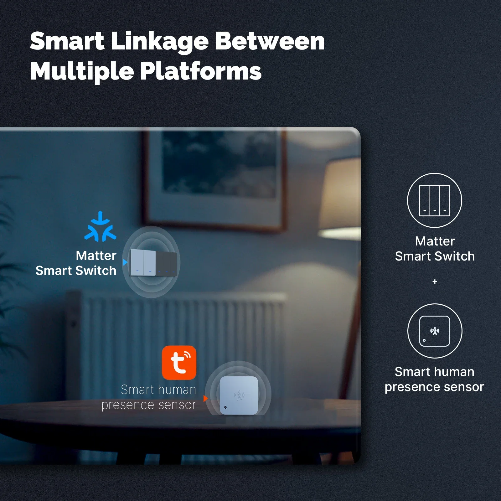 MOES Matter Tuya WiFi bouton l - Smart Home Appliances avis et prix
