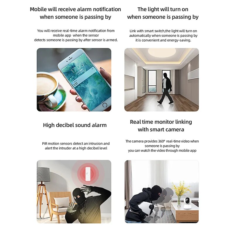 Tuya-Capteur de mouvement PIR  - Smart Home Network avis et prix