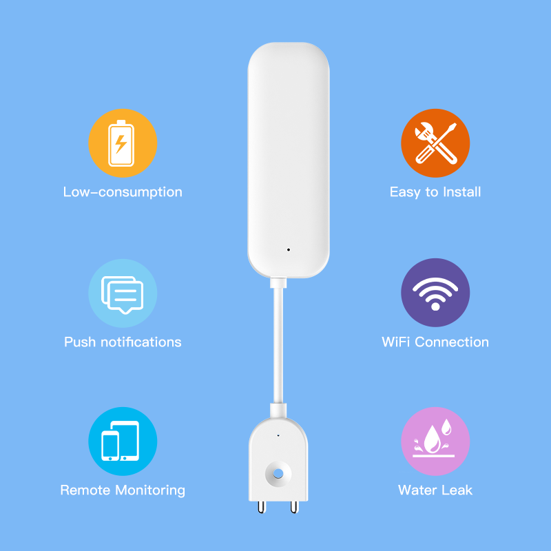 Tuya WiFi ZigBee capteur d'eau - Smart Home Network avis et prix