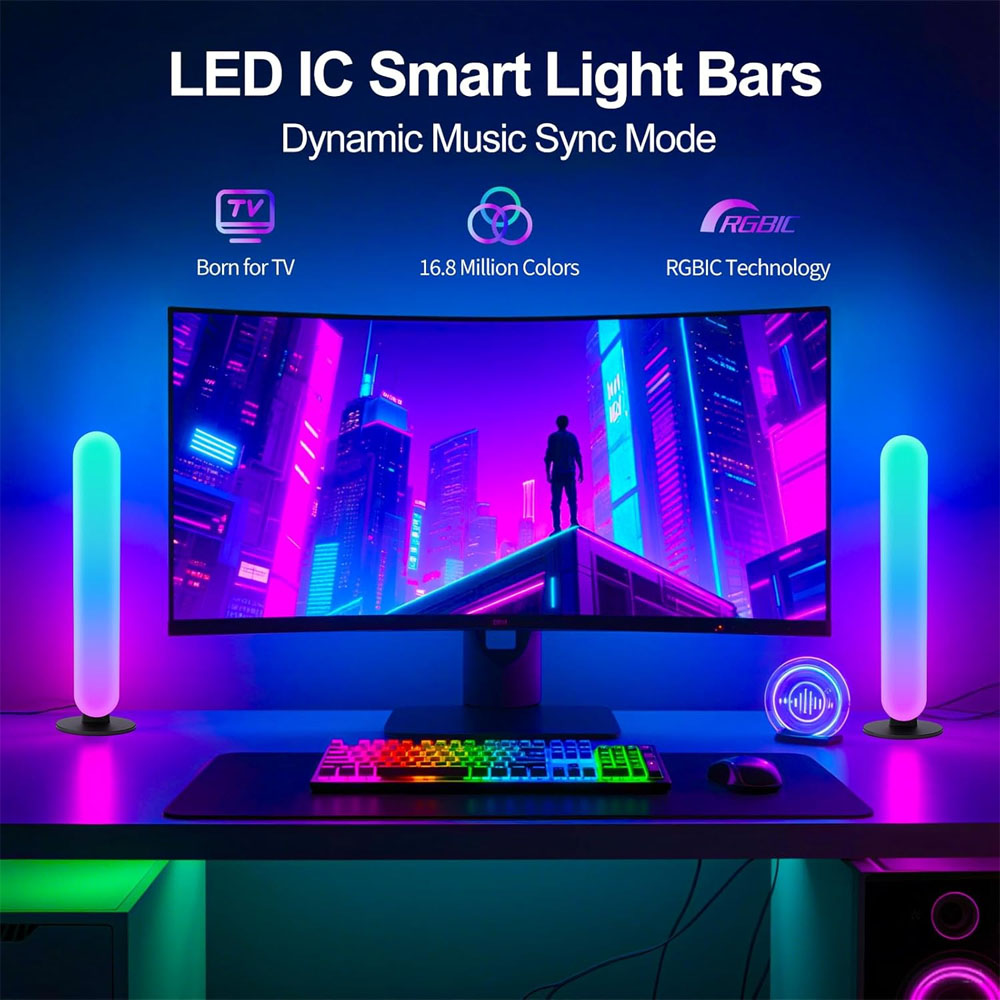 Barre lumineuse LED intelligen - Smart Bulb avis et prix