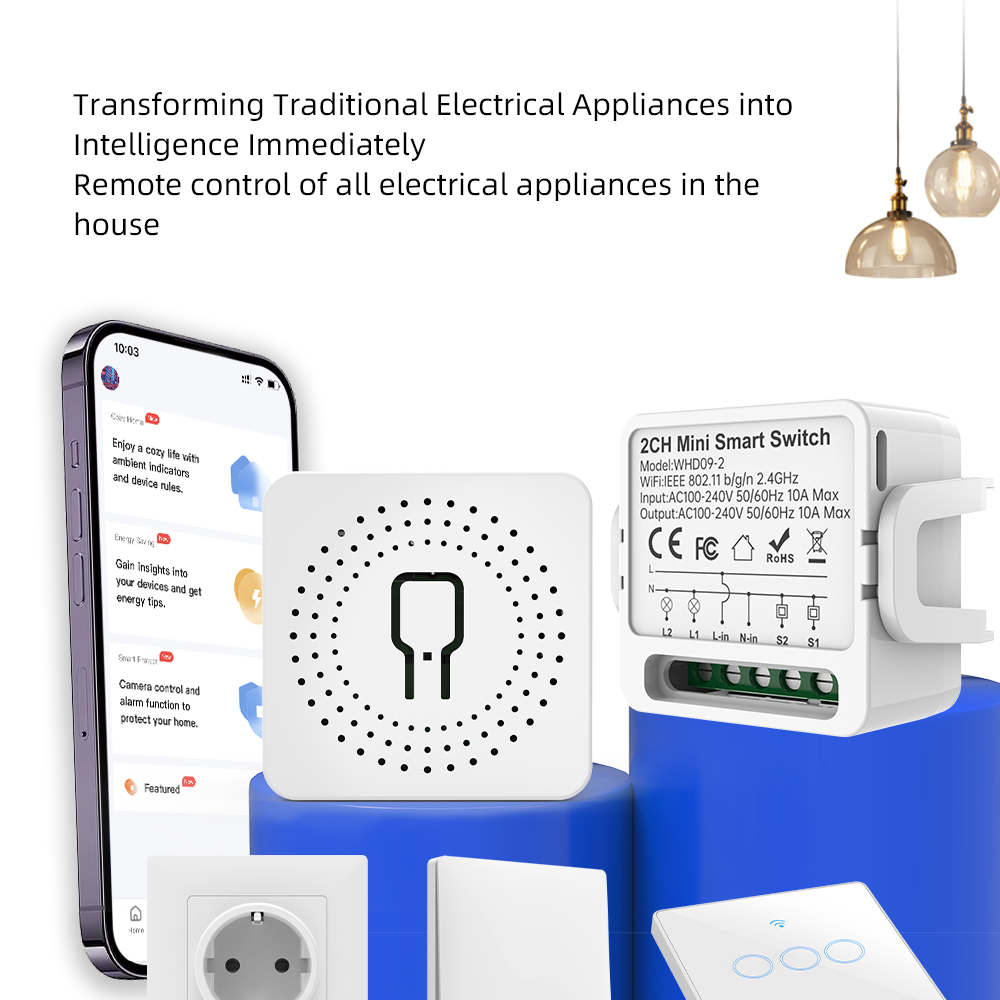 Interrupteur intelligent Tuya  - Smart Home Lighting Control avis et prix