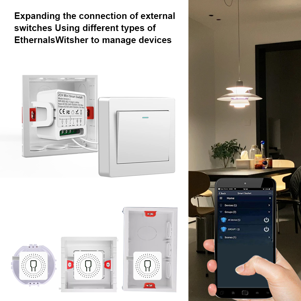 Interrupteur intelligent Tuya  - Smart Home Lighting Control avis et prix