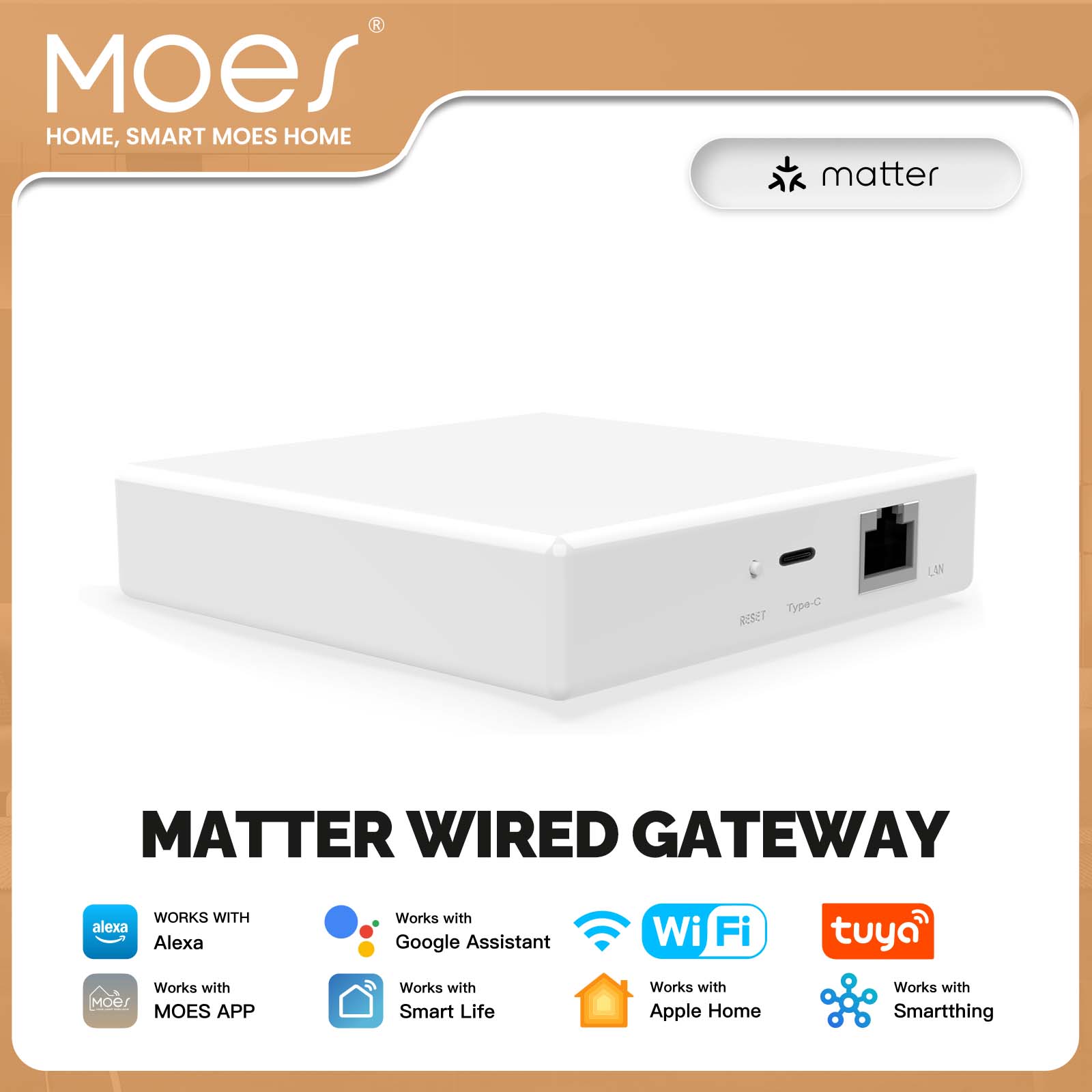 Passerelle Hub MOES Tuya ZigBe - Smart Home Bridge avis et prix