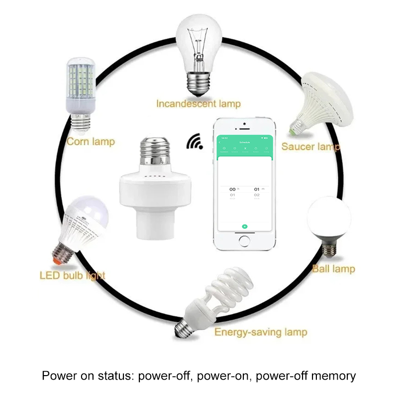 Adaptateur de douille E27 inte - Smart Bulb avis et prix