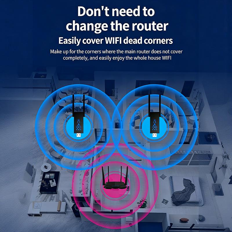 Répéteur WiFi Bi-bande 1300 Mb - Smart Home Network avis et prix